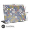 Autumn Grey Floral Universal Laptop 16.6in (13.4 x 9.7in) Skin